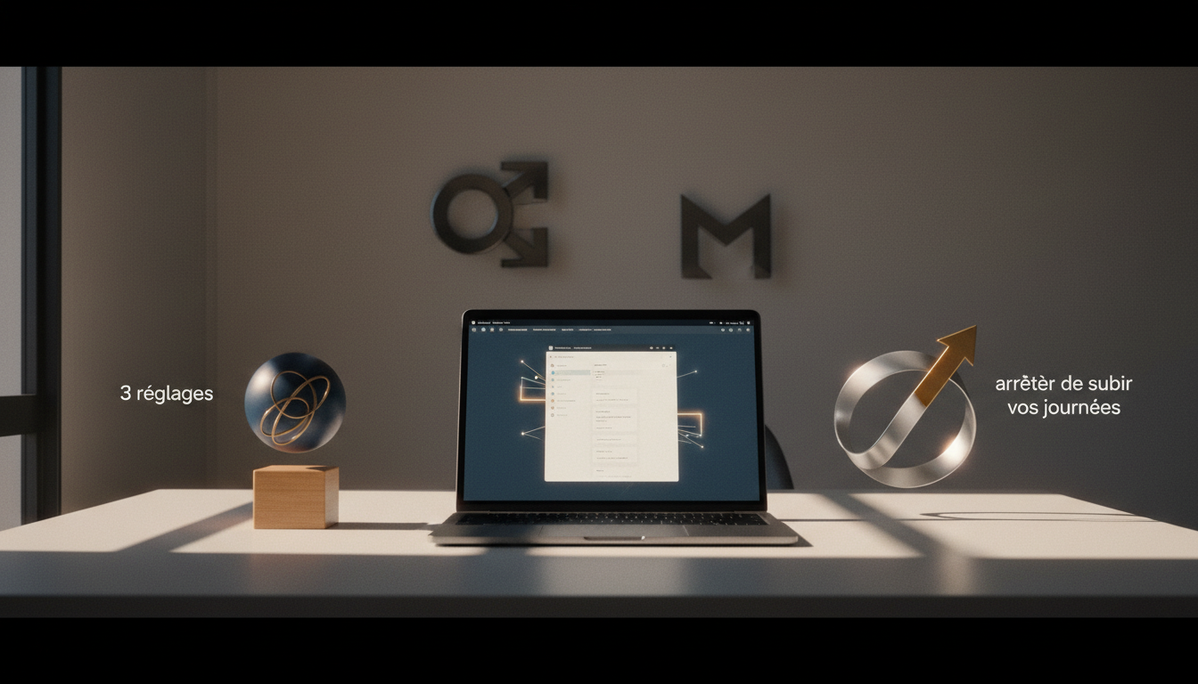 Inbox zero : 3 réglages Outlook (ou Gmail) pour arrêter de subir vos journées