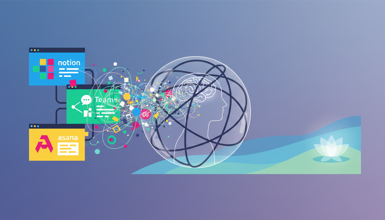 Pourquoi passer sur Notion, Teams ou Asana ne réduira pas votre charge mentale